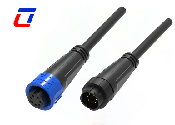Low Voltage 300V M16 7 Pin Data Quick Connector IP67 Waterproof Male Female Connector China