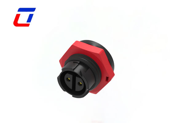10A M16 2 Pin IP67 Waterproof Power Connector Plastic PA66 DC Male Female Connector