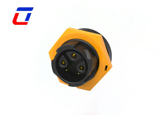 IP67 Waterproof Connector M19 3+2 Pin 300V Power And Signal Outdoor Connector 