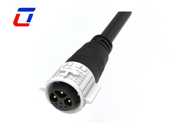 15A+5A Waterproof Multi Pin Connectors 3+4 Pin M19 Push Lock Cable To Board Connector