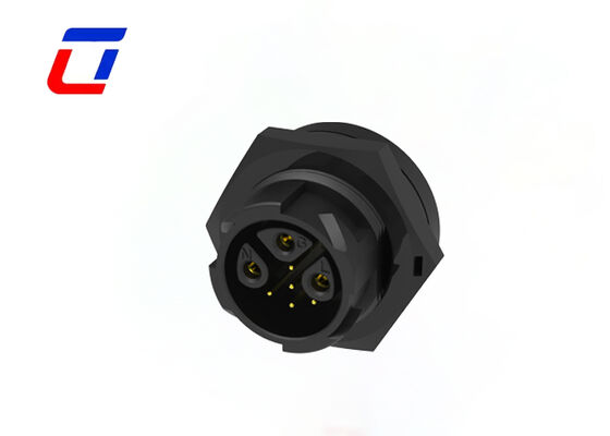 20A Plastic Circular Connectors M19 3+5 Pin ODM IP67 Waterproof Power Data Connector 300V