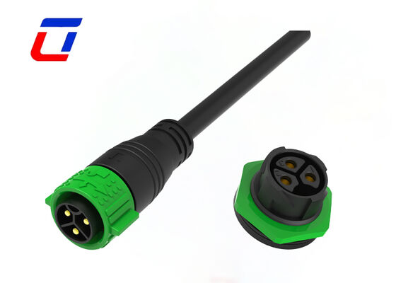 50A Automotive Waterproof Connectors  600V Waterproof Power Connector 3 Pin
