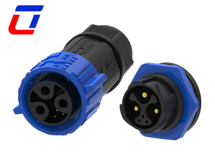 3 pin 50A Multi Pin Connectors Waterproof Wire To Board 6 Pin Male Female Connector