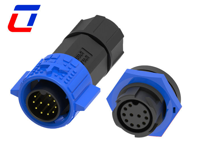 DC 5V 24V 60V 12V Waterproof Connector 11 Pin Round Connector Types Data Coupling
