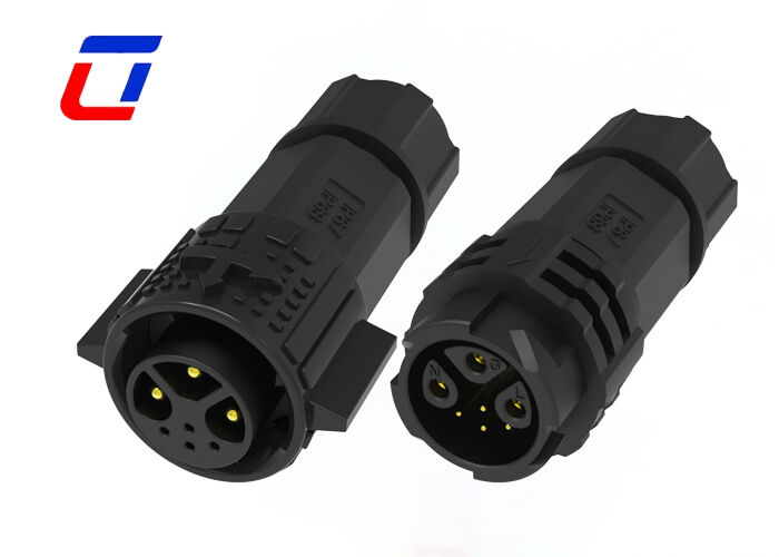 Wire Quick Disconnect Connectors M19 3+4 Pin Waterproof 300V Connector OEM