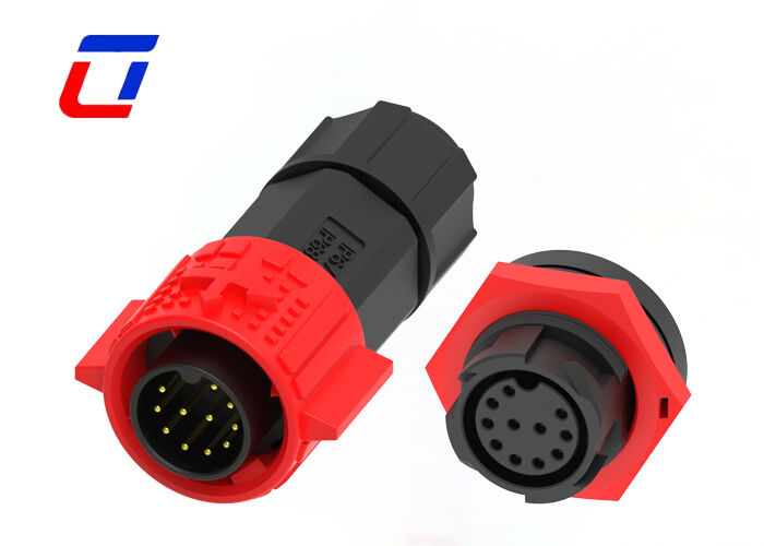 M19 Waterproof Plug Socket 11 Pin Low Voltage Cable To Board Male Female Connector