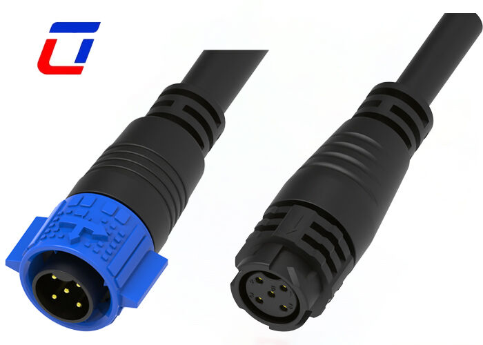 M19 Waterproof Power Connector IP67 Exporters 20A Molded Cable Connector Made In China