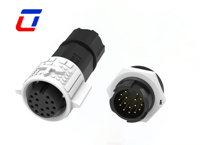 M19 300V 16 Pin Male Female Connector Waterproof Quick Connect Board Connectors