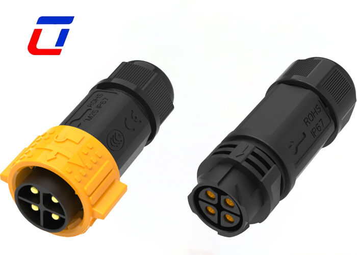 M25 4 Pin Waterproof Outdoor Wire Connectors 50A Power Connector Manufacturers