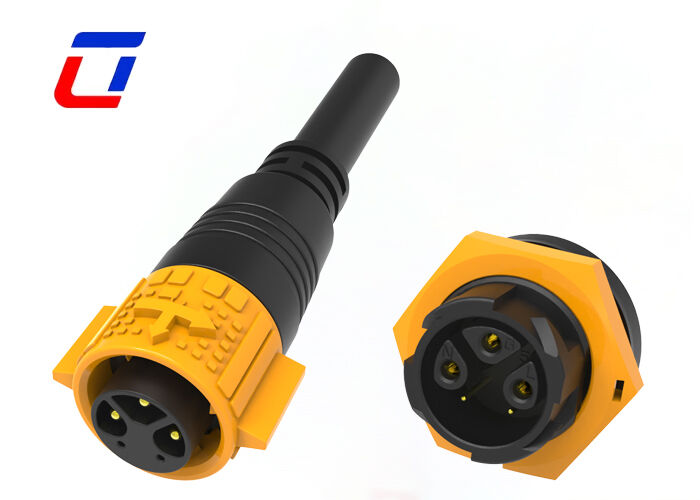 IP67 Waterproof Connector M19 3+2 Pin 300V Power And Signal Outdoor Connector 