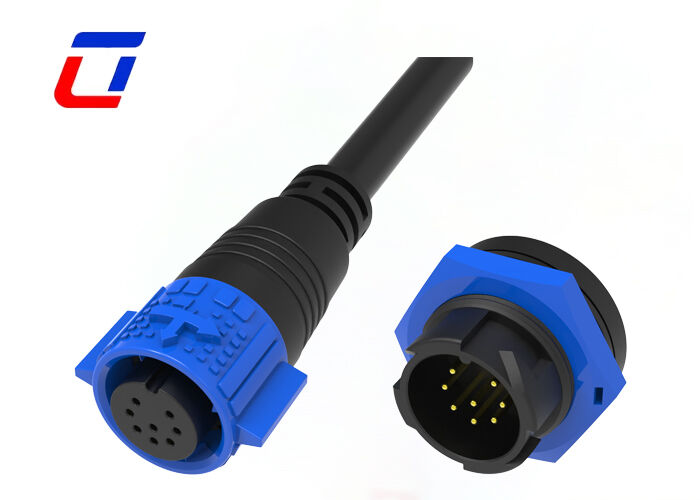 300V M19 Waterproof Plug And Socket Connector Best Outdoor 8 Pin Male Female Connector