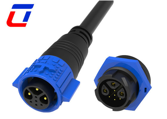 3 Power Multi Pin Male Female Connector IP67 Waterproof Connector 5 Pin