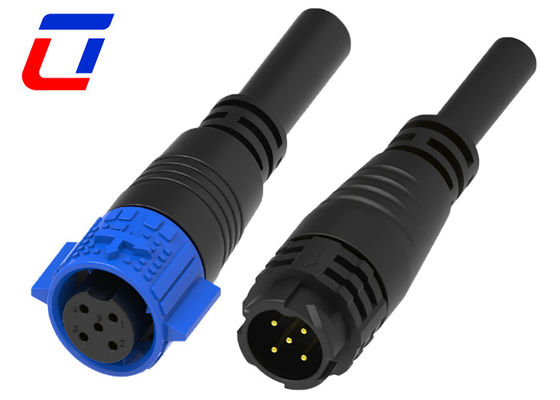 5 Pin 10A Low Voltage Male Female Cable Connectors Waterproof For LED